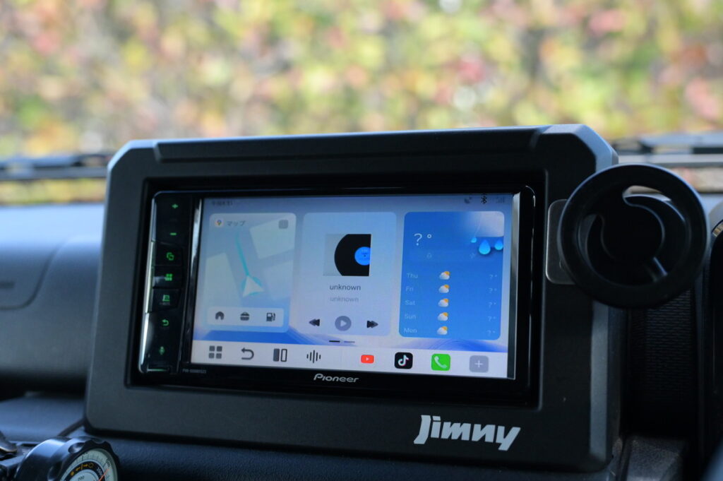 オットキャストP3 Proを実際のナビで動かしている様子